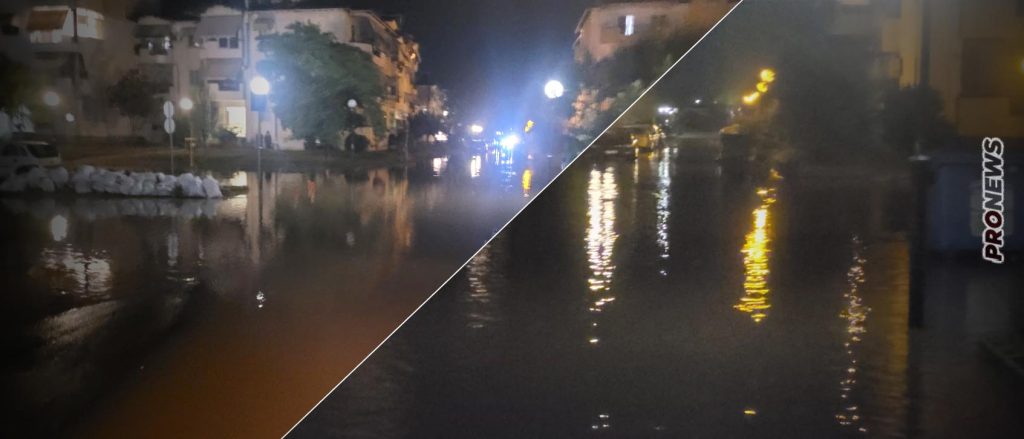 Έφτασε στα 9,5 μέτρα η στάθμη του Πηνειού! – Τεράστιες ποσότητες νερού συνεχίζουν να ρέουν με κατεύθυνση την Λάρισα