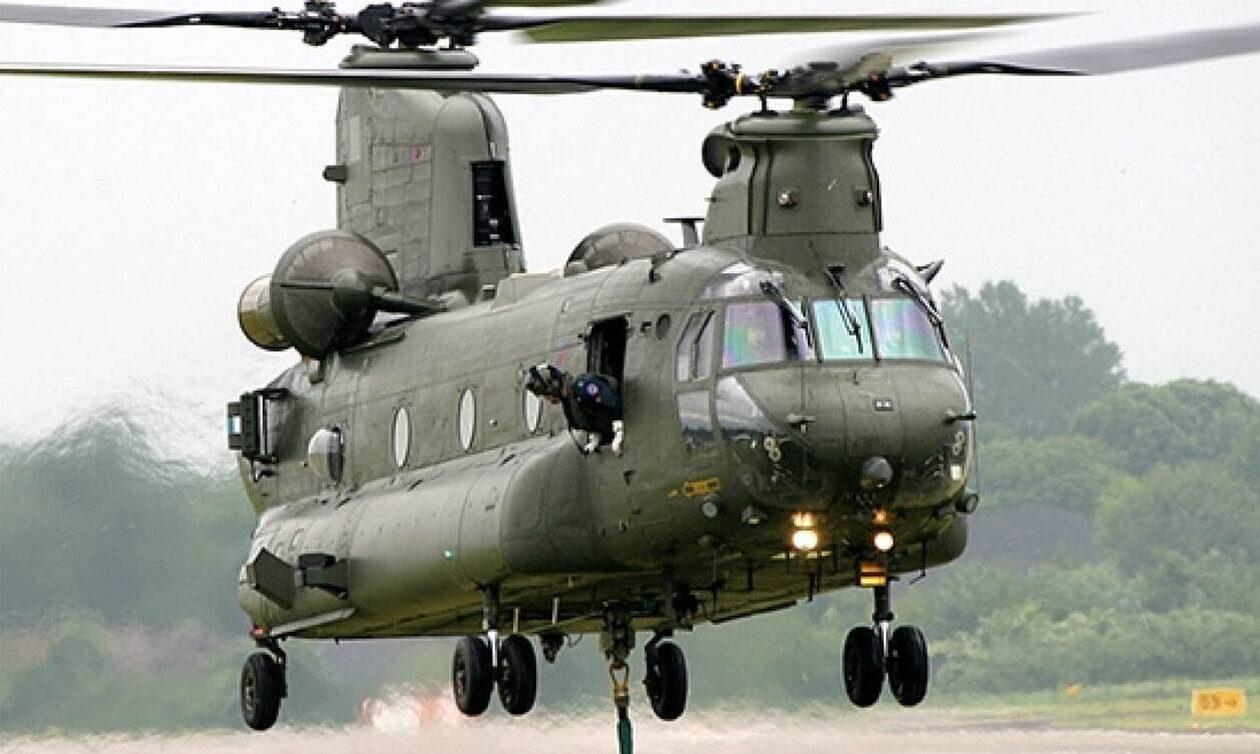 Βλοχός Καρδίτσας: Βίντεο μέσα από το Σινούκ με τους διασωθέντες