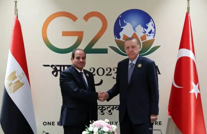 G20: Ο Ρ.Τ.Ερντογάν συναντήθηκε με τον Αλ Σίσι μετά από δέκα χρόνια (βίντεο)