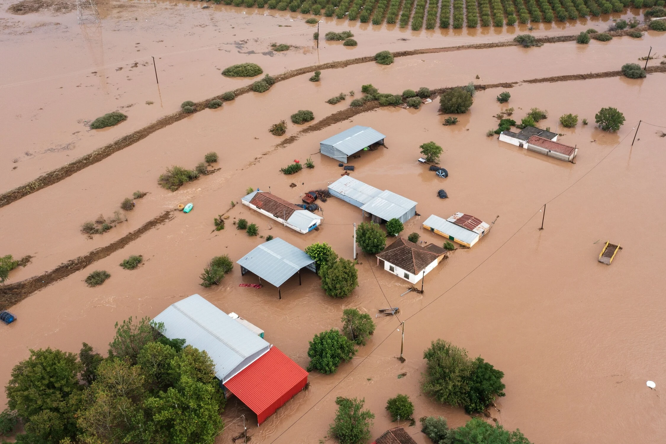 Copernicus: Νέα δορυφορική εικόνα δείχνει τη «μανία» της κακοκαιρίας Daniel στη Θεσσαλία (φώτο)