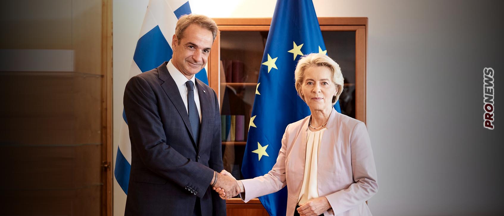 Κ.Μητσοτάκης σε ΕΕ: «Είχαμε την μεγαλύτερη φωτιά και την μεγαλύτερη πλημμύρα στην Ευρώπη» – Ούρσουλα φον ντερ Λάιεν: «Πάρτε 2,2 δισ.»