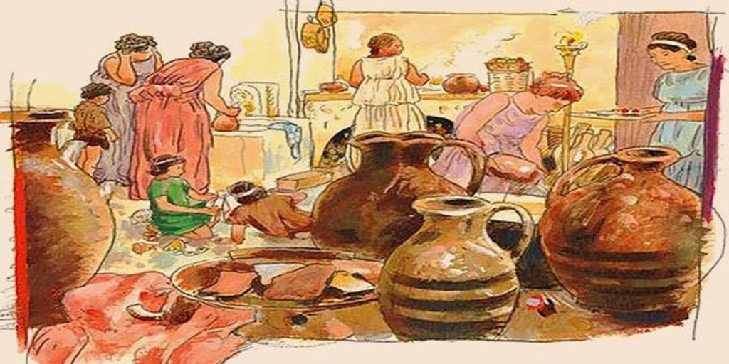Αρχαίοι Έλληνες: Τι απέφευγαν την ώρα του φαγητού και γιατί;
