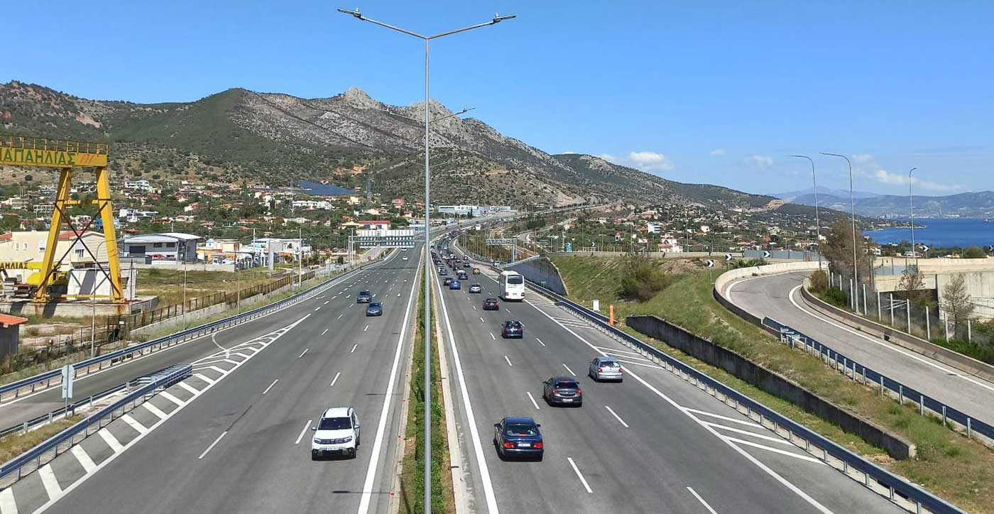 Κυκλοφοριακές ρυθμίσεις από σήμερα στην Αθηνών-Κορίνθου λόγω εργασιών – Κλείνει ο ημικόμβος Μεγάρων