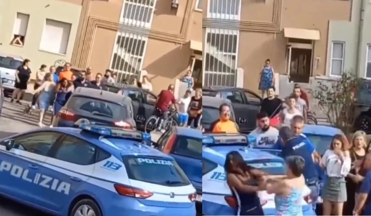 Ιταλία: Ηλικιωμένη έπιασε μετανάστριες να κλέβουν και τις… άρχισε στις σφαλιάρες! (βίντεο)