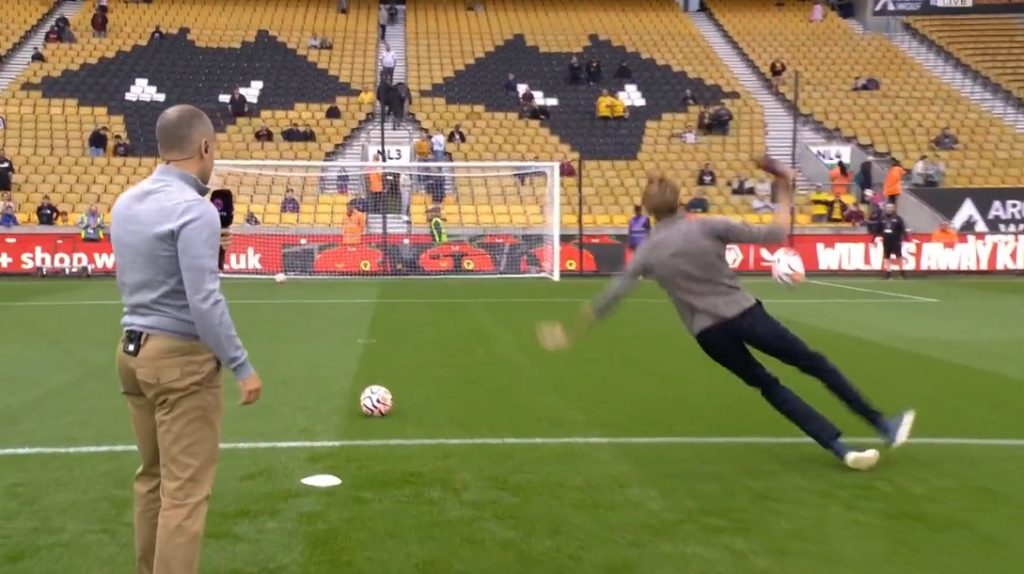 Δείτε την επική τούμπα που «έφαγε» on air o Π.Κράουτς (βίντεο)