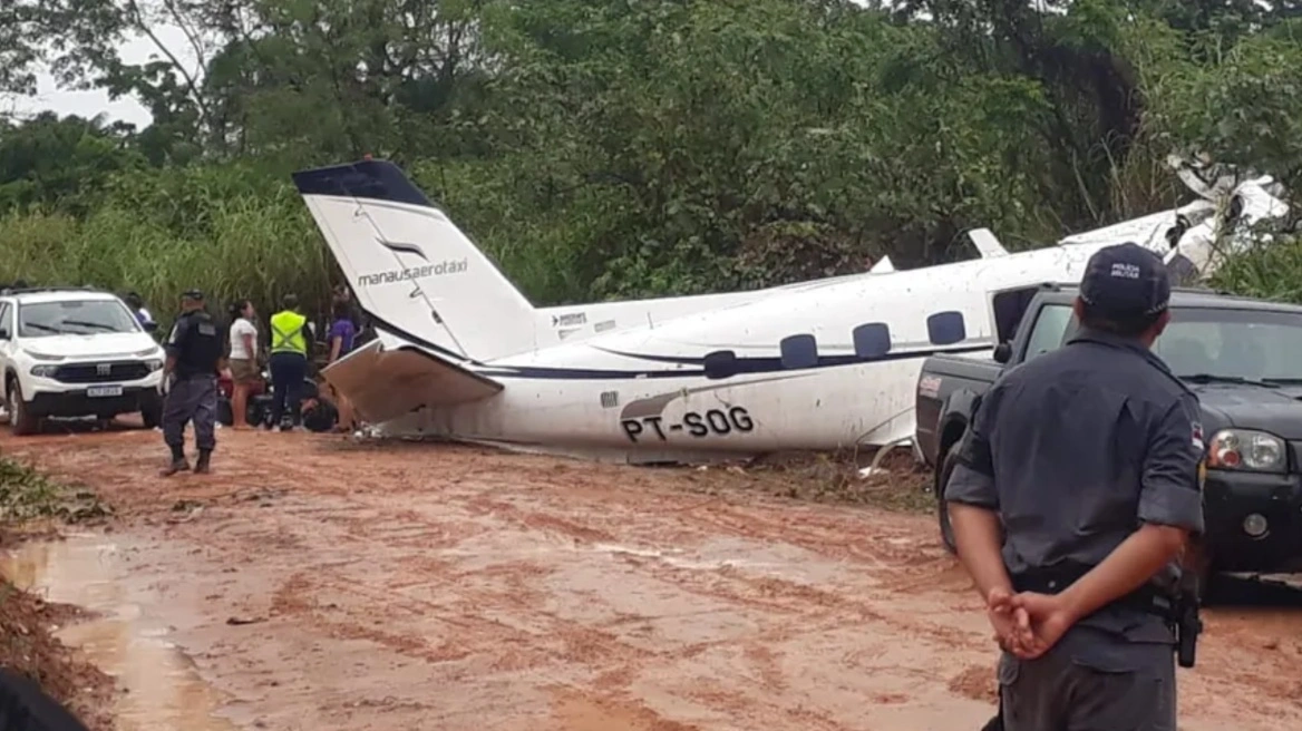 Βραζιλία: Συντριβή αεροσκάφους στην Αμαζόνα – 14 νεκροί (βίντεο)