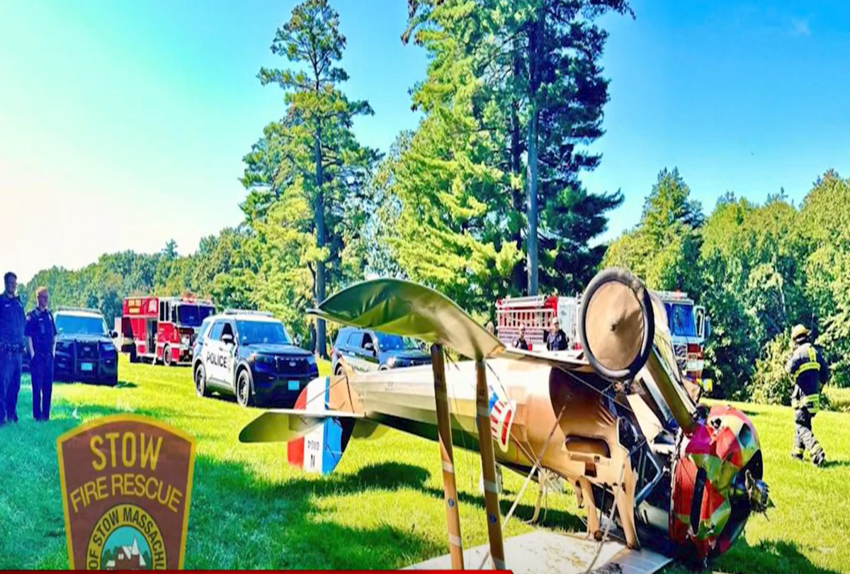 Μασαχουσέτη: Αεροπλάνο του Α’ Παγκοσμίου Πολέμου «τούμπαρε» κατά τη διάρκεια εκδήλωσης (βίντεο)