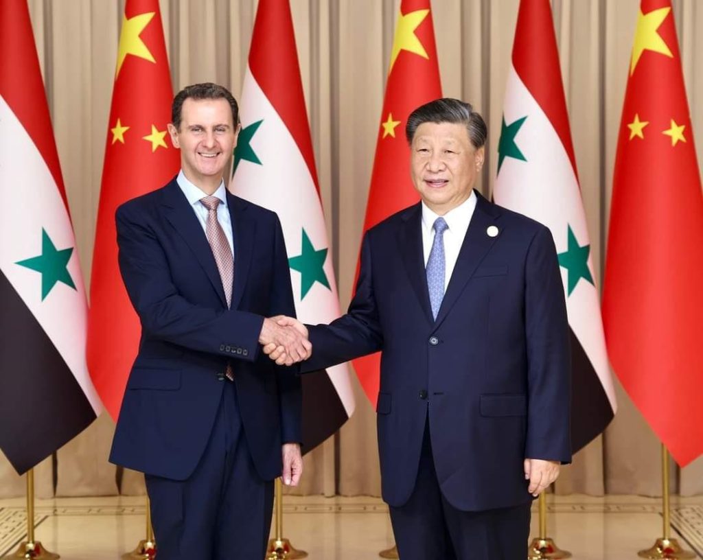 Κίνα: Προσφέρει στήριξη στον Μπασάρ Αλ Ασαντ στη Συρία