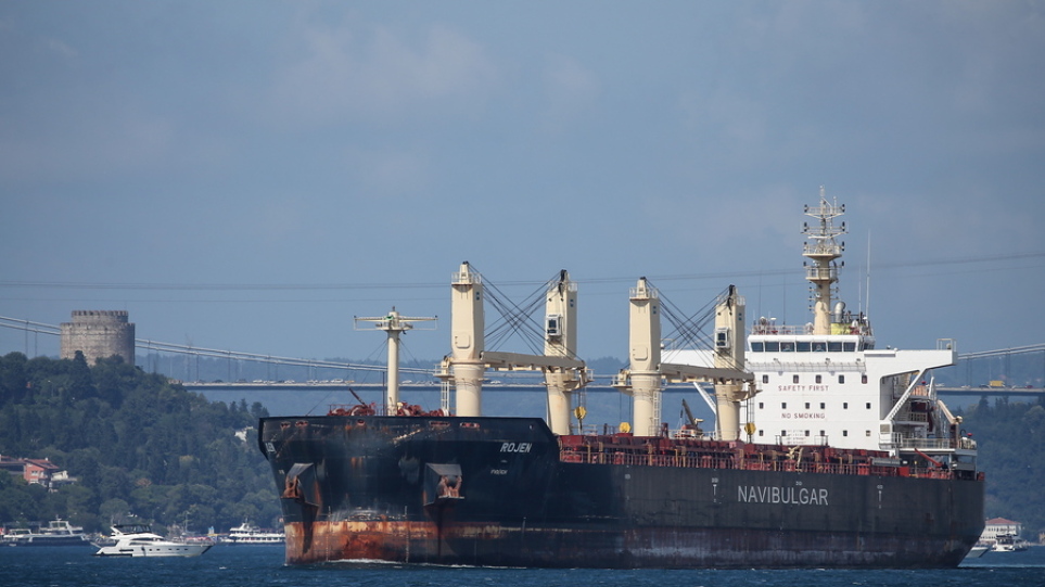 Ακόμα ένα φορτηγό πλοίο με σιτηρά απέπλευσε από ουκρανικό λιμάνι στη Μαύρη Θάλασσα