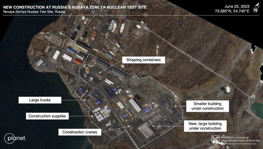 Αυξημένη δραστηριότητα σε τοποθεσίες πυρηνικών δοκιμών σε Ρωσία, Κίνα και ΗΠΑ αποκαλύπτουν δορυφορικές εικόνες