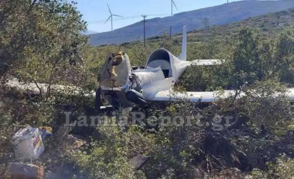 Θήβα: Συνετρίβη μικρό αεροσκάφος κοντά στην Αερολέσχη – Νεκρός ο πιλότος (upd)