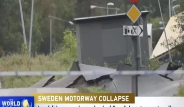 Σουηδία: Κατέρρευσε τμήμα αυτοκινητόδρομου – Τραυματίες και εικόνες καταστροφής