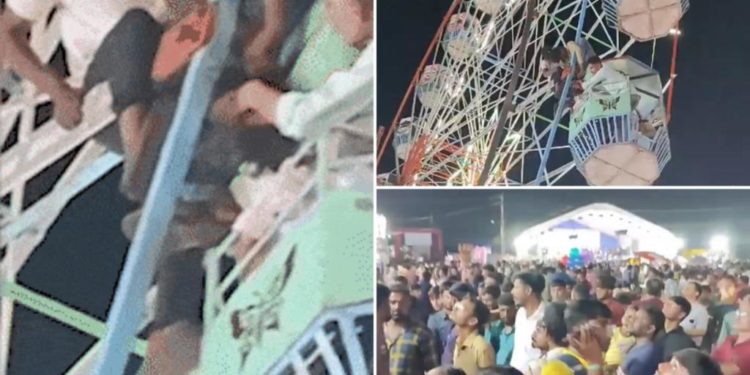 Ινδία: Τρόμος σε λούνα παρκ – Μπλέχτηκαν τα μαλλιά γυναίκας στον μηχανισμό της ρόδας (φώτο)