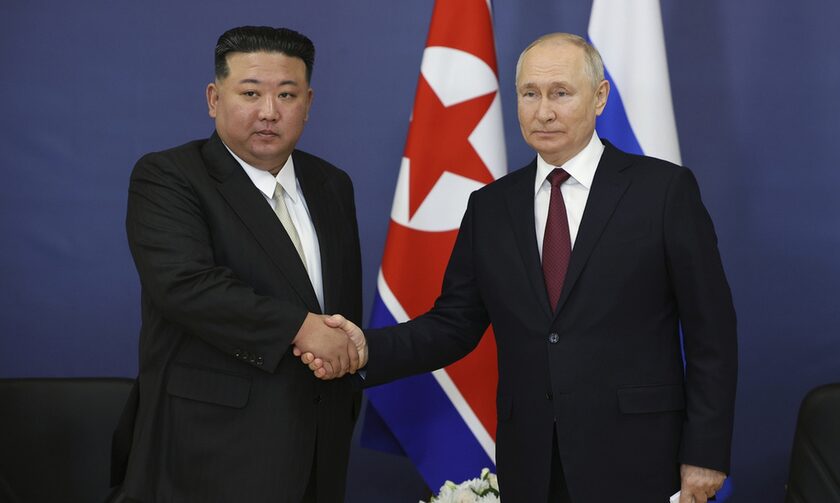 Στο «στόχαστρο» της Νότιας Κορέας η συνεργασία Κιμ Γιονγκ Ουν-Πούτιν – Τι απαντά η Βόρεια Κορέα