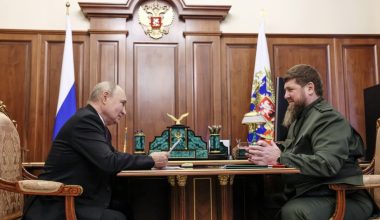 Β.Πούτιν: «Υπάρχει θετική δυναμική στην Τσετσενία χάρη στον Ρ.Καντίροφ»