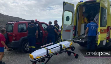 Κρήτη: 66χρονος τουρίστας τραυματίστηκε στο Φαράγγι του Κουρταλιώτη