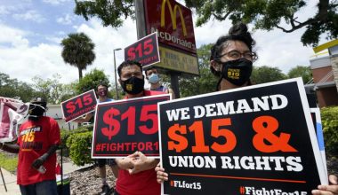 ΗΠΑ: «Νίκη» για τους εργαζόμενους σε fast food στην Καλιφόρνια – Θεσπίστηκε κατώτατο ωρομίσθιο 20 δολαρίων