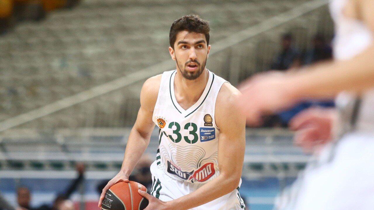 Περιστέρι – ΠΑΟΚ: Απίστευτος ο Νίκος Χουγκάζ με 18 πόντους στο πρώτο ημίχρονο