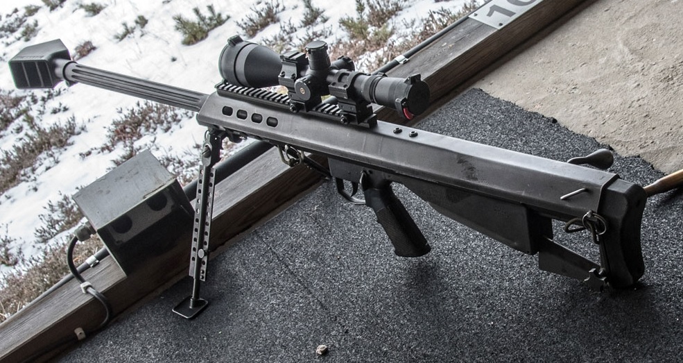 Επίδειξη ικανοτήτων από τον Ε.Μασκ με βολή τυφεκίου ελευθέρου σκοπευτή τύπου barret (βίντεο)