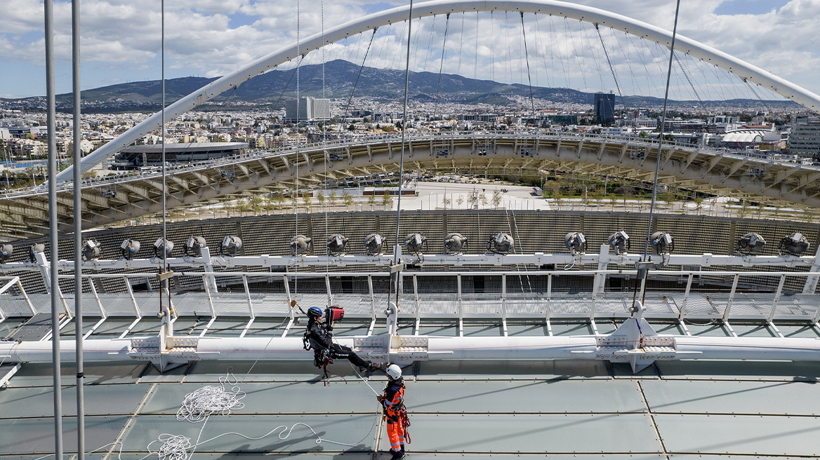 Καταγγελίες από τον πρώην πρόεδρο του ΟΑΚΑ – «Έχει πέσει κομμάτι σίδερο βάρους 80 κιλών – Βάζαμε βίδες»