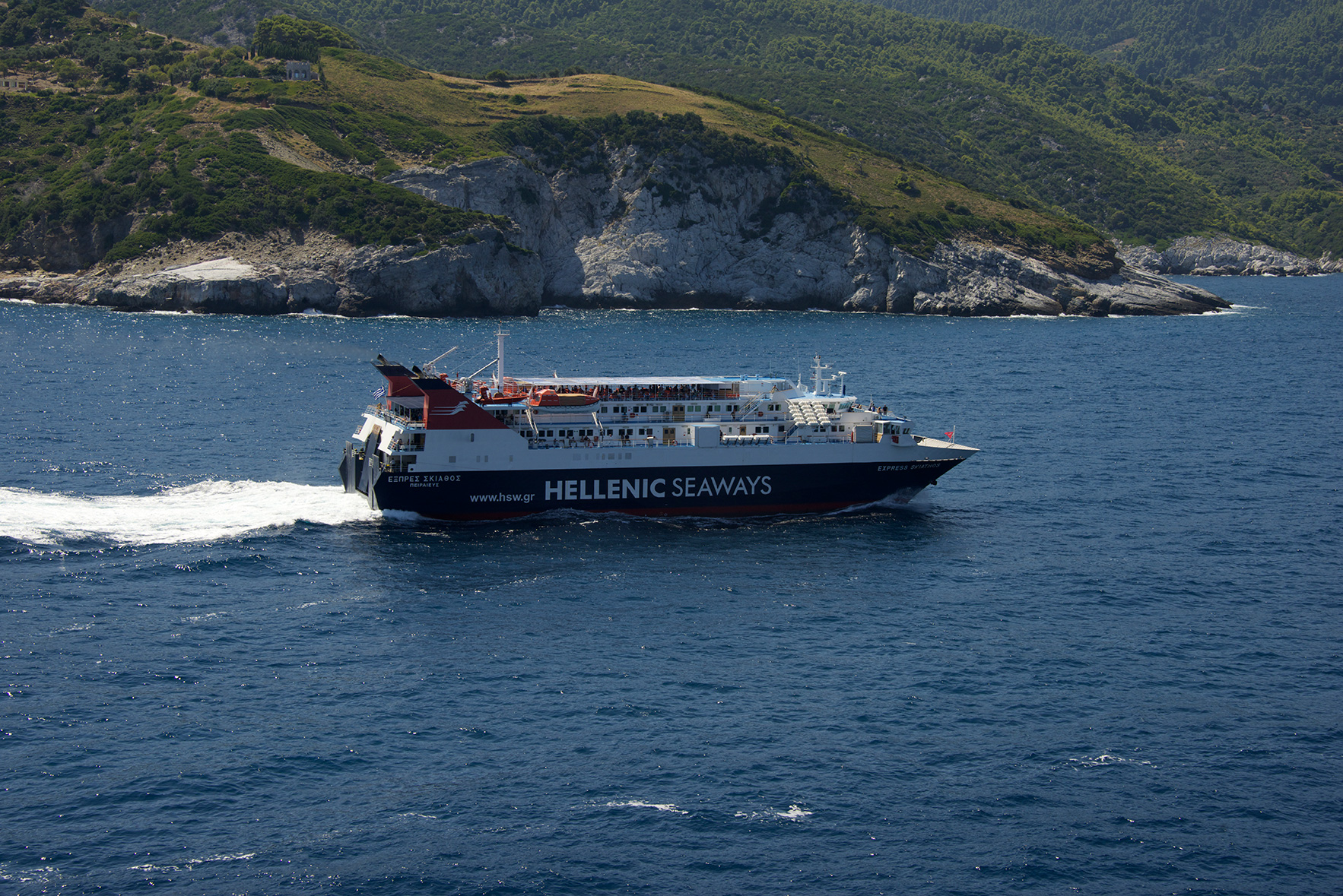 Κανονικά εκτελούνται τα δρομολόγια του «Εξπρές Σκιάθος»