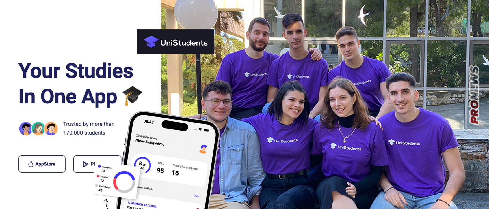 UniStudents: Η ελληνική φοιτητική Startup που βοηθάει 170.000 φοιτητές να διαχειριστούν το ακαδημαϊκό τους ταξίδι