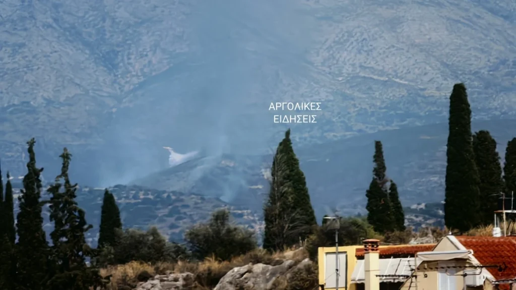 Ξέσπασε φωτιά στο Νέο Ροεινό Αργολίδας – Στο σημείο έσπευσε η Πυροσβεστική