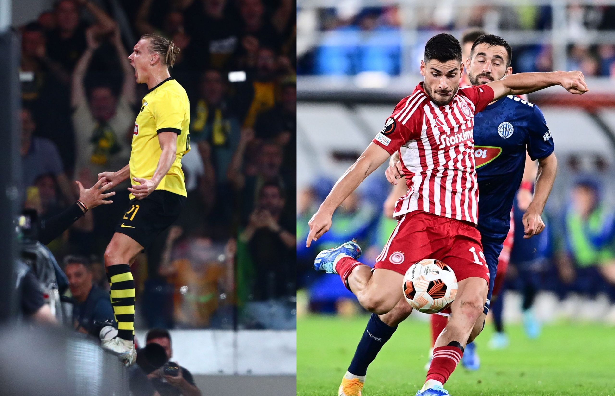 Europa League: Καλύτερη η ΑΕΚ αλλά έμεινε στο 1-1 με τον Άγιαξ – Ο Ολυμπιακός την «πάτησε» και ισοφαρίστηκε 2-2 στις καθυστερήσεις στη Σλοβενία