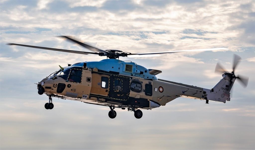 Ιταλία: Παραδόθηκε το 46ο και τελευταίο ελικόπτερο ναυτικής συνεργασίας NH-90 NFH