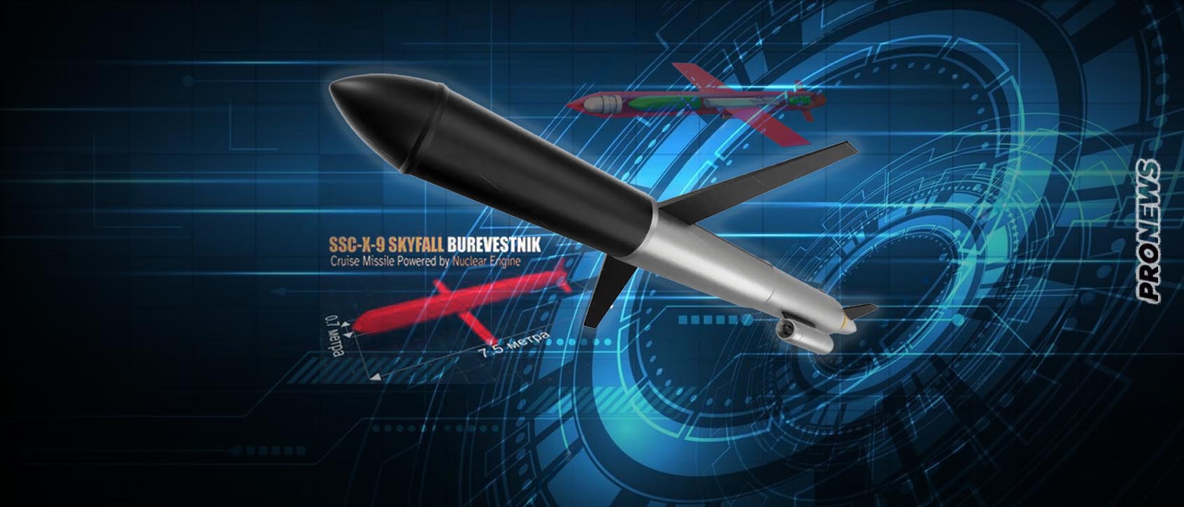Για πρώτη φορά στην ιστορία κατασκευάστηκε όπλο με πυρηνικό κινητήρα! – Β.Πούτιν: «Είναι υπερηχητικός πύραυλος cruise»
