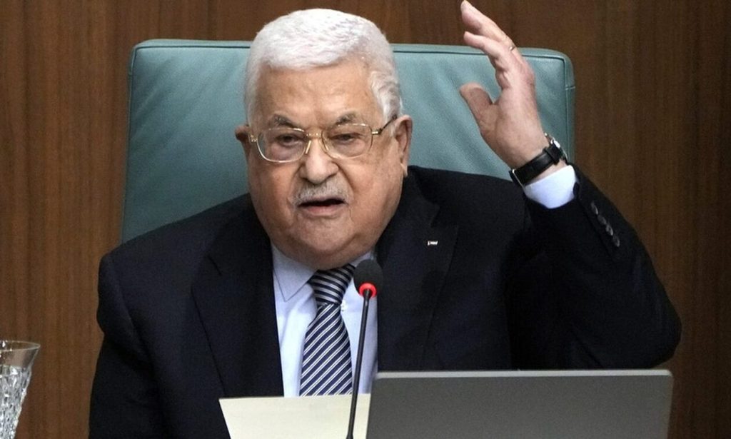 Μ.Αμπάς για πόλεμο στο Ισραήλ: «Οι Παλαιστίνιοι έχουν δικαίωμα να υπερασπιστούν τον εαυτό τους»