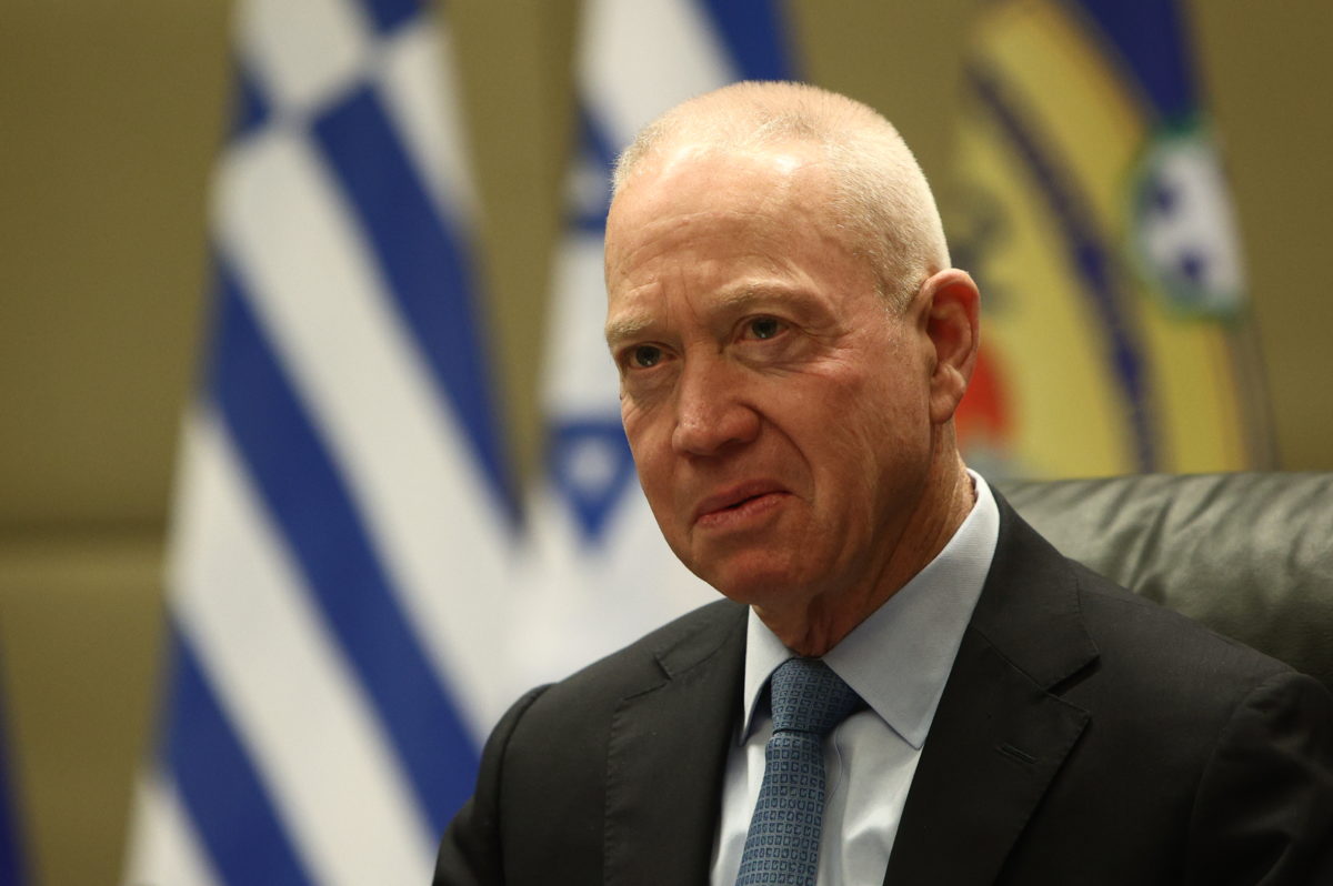 Ισραήλ: Η στιγμή που ο υπουργός Άμυνας διατάζει την πολιορκία της Γάζας (βίντεο)