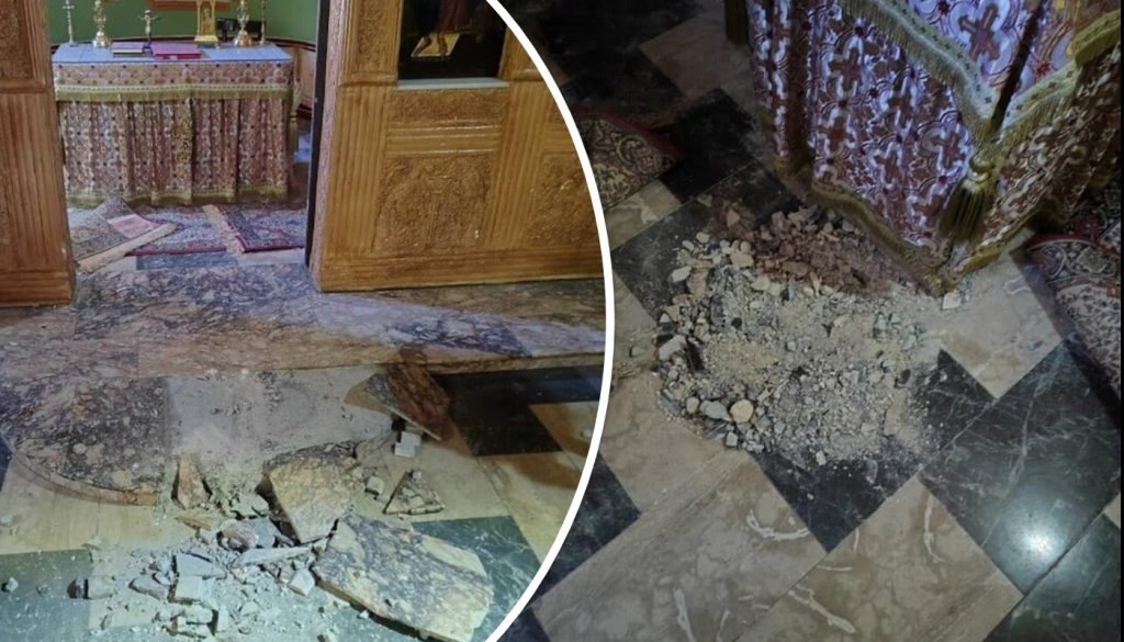 Νάουσα: Άγνωστοι βανδάλισαν το εξωκλήσι του Προφήτη Ηλία (φώτο)