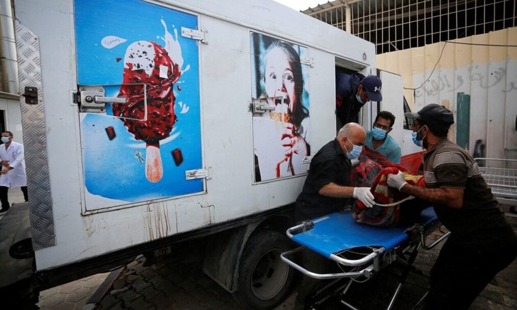 Ισραήλ: Σοροί Παλαιστινίων φυλάσσονται σε φορτηγά ψυγεία παγωτού (φωτό)