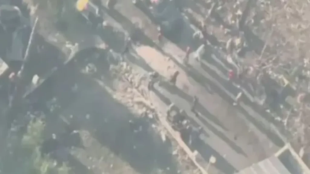 Ισραήλ: Βίντεο από drone του ισραηλινού στρατού πάνω από τα συντρίμμια του νοσοκομείου της Γάζας