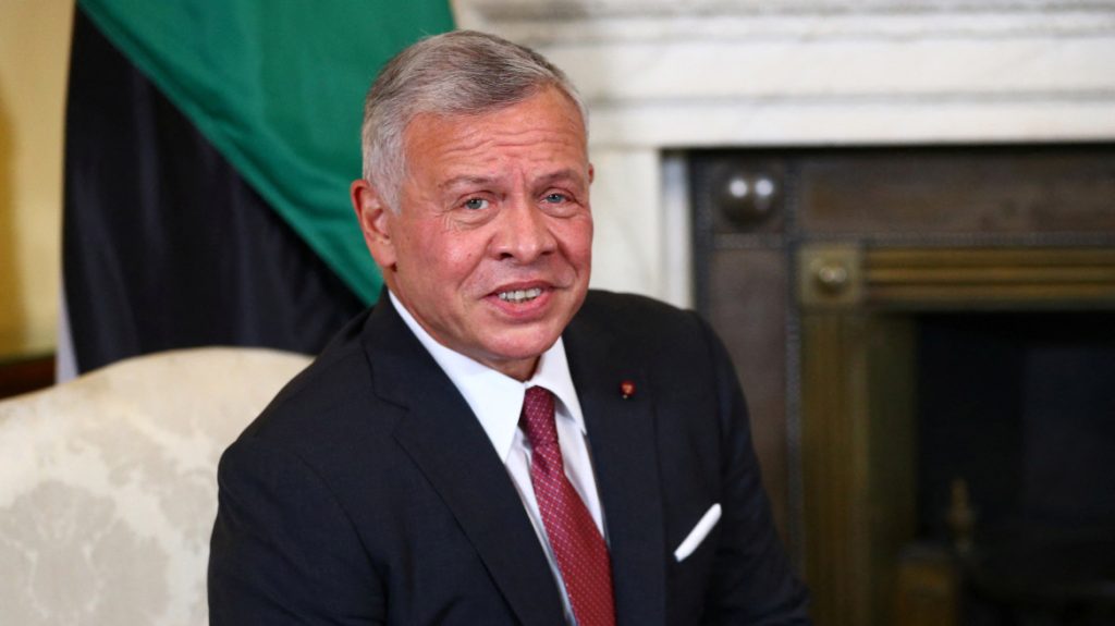 Βασιλιάς Ιορδανίας: «Ο εσωτερικός εκτοπισμός των Παλαιστινίων θα μπορούσε να είναι έγκλημα πολέμου»