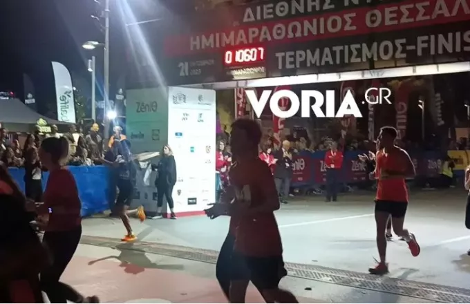 11ος Διεθνής Νυχτερινός Ημιμαραθώνιος Θεσσαλονίκης: Ο Μαροκινός Μοχάμεντ Τσαμπούντ νικητής στα 21χλμ (βίντεο)