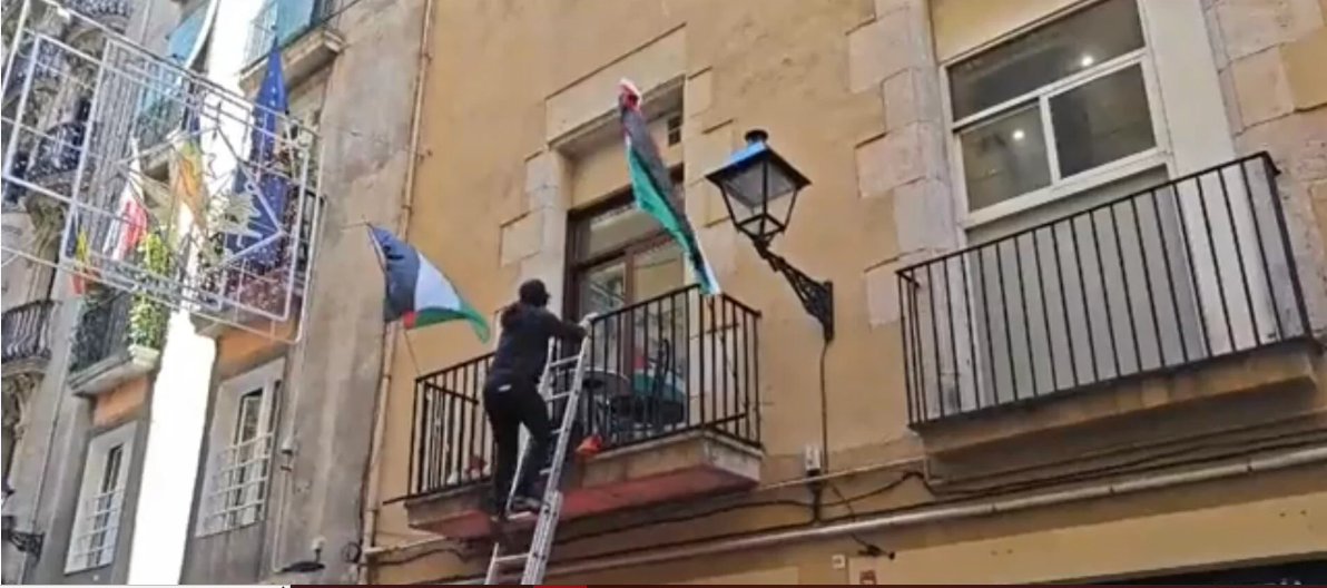 Ισπανία: Υποστηρικτές της Χαμάς κατέλαβαν ξενοδοχείο εβραϊκής ιδιοκτησίας στη Βαρκελώνη