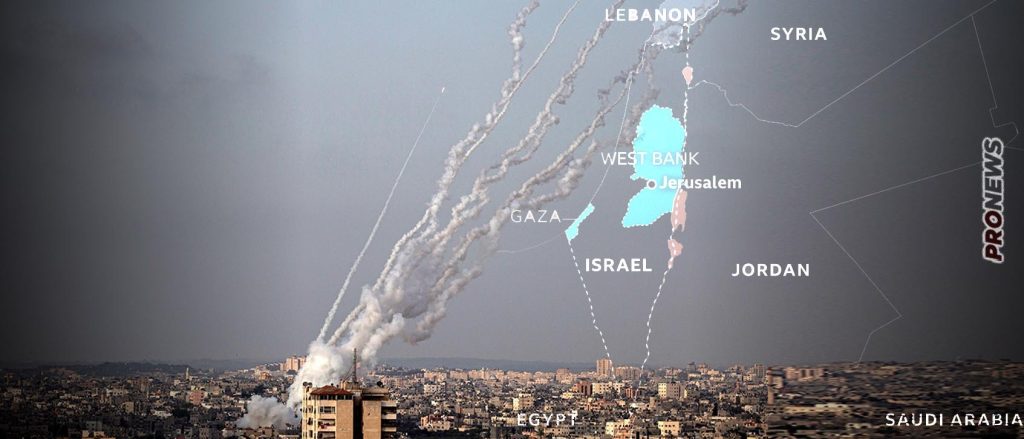 Πρωτοφανής επίθεση από τη Χαμάς κατά του Ισραήλ! – Ρουκέτα έσκασε δίπλα στο αεροδρόμιο του Τελ Αβίβ (upd)