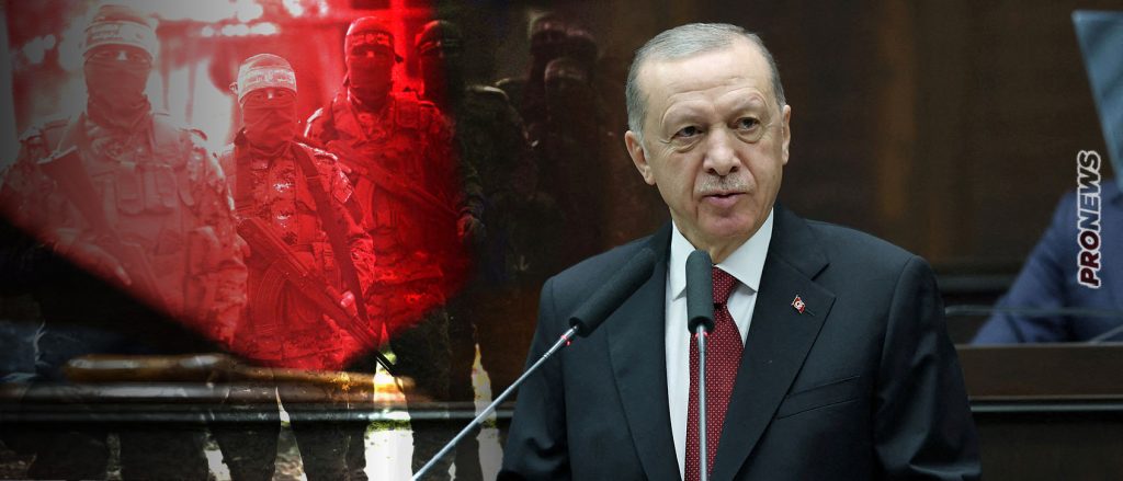 Ρ.Τ.Ερντογάν: «Η Χαμάς δεν είναι τρομοκρατική οργάνωση – Προστατεύει τα εδάφη της»!