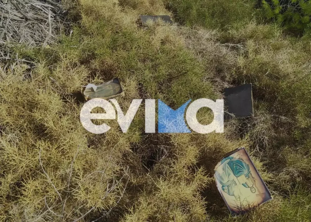 Εύβοια: Άνδρας βανδάλισε δύο εκκλησίες και πέταξε εικόνες στα χωράφια (φωτο)