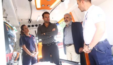 С. Касселакис из EKAV Салоники: «Я знаю, что это утомительная профессия, потому что Тайлер был спасателем»