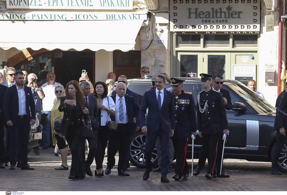 Κ.Μητσοτάκης; Στα Χανιά για την παρέλαση – Παρακολούθησε την δοξολογία στη Μητρόπολη