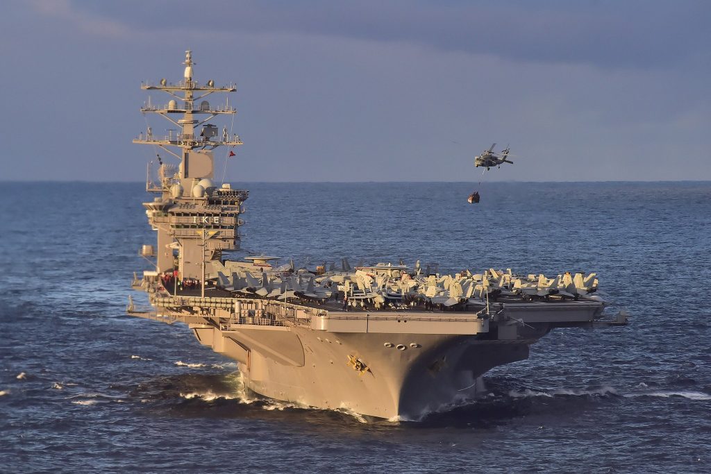 Στη Μεσόγειο το αμερικανικό αεροπλανοφόρο Eisenhower