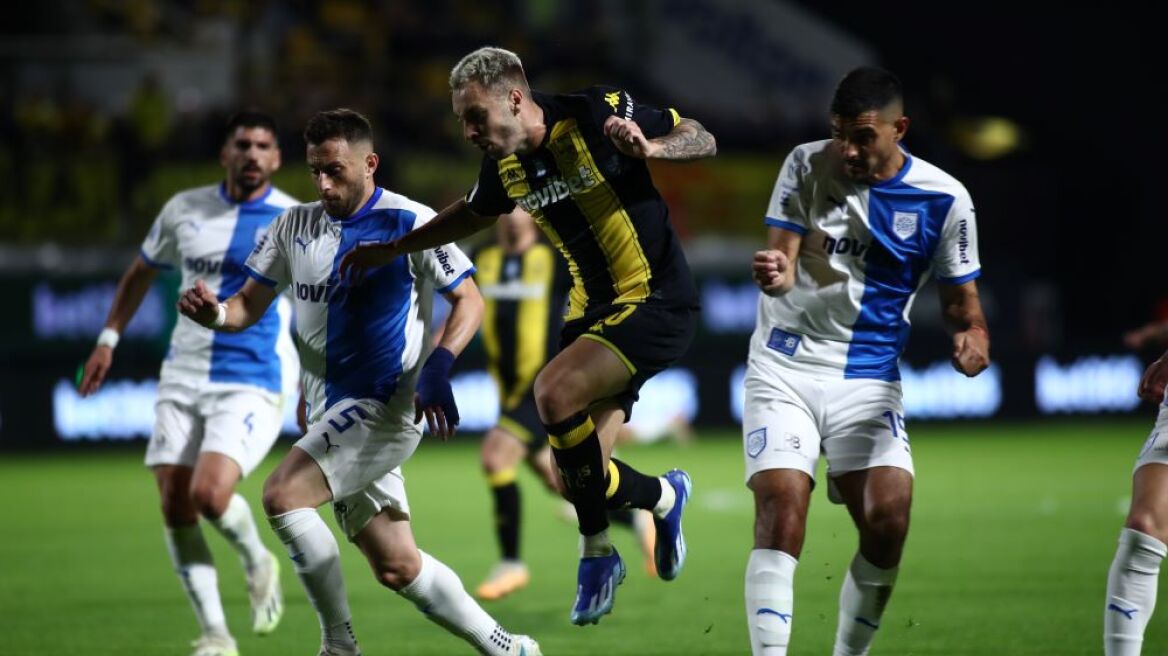 Ο Άρης κέρδισε με σκορ 2-0 τον ΠΑΣ Γιάννινα στο «Κλεάνθης Βικελίδης»