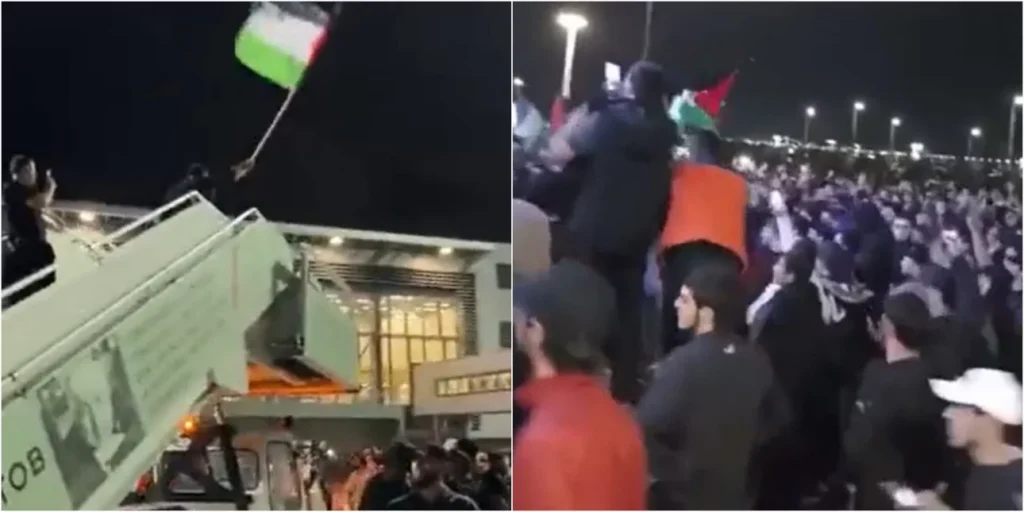 Με επέμβαση της ρωσικής Εθνοφρουράς απεγκλωβίστηκε το ισραηλινό αεροσκάφος από το αεροδρόμιο στο Νταγκεστάν (upd)