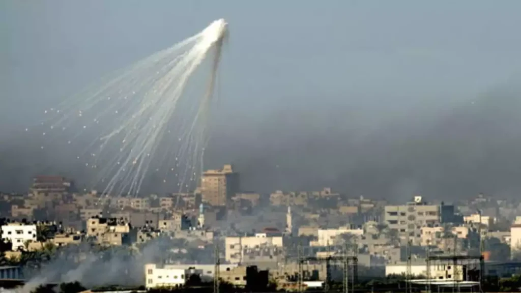 Αραβικές αναφορές περί χρησιμοποίησης βομβών φωσφόρου στη Γάζα