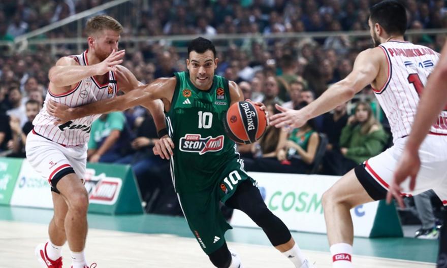 Basket League: Ο Ολυμπιακός υποδέχεται τον Παναθηναϊκό για την 4η αγωνιστική