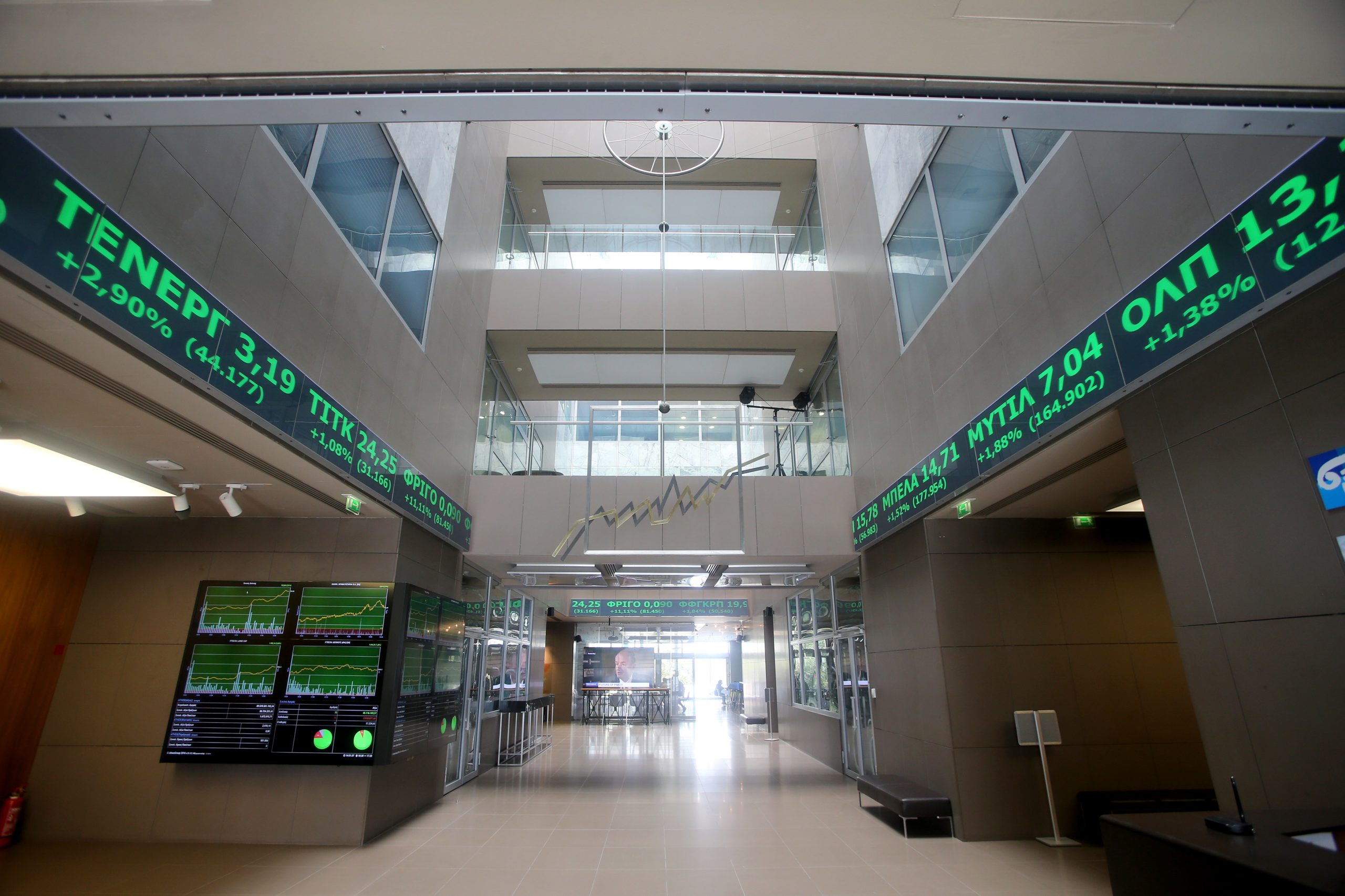 Χρηματιστήριο Αθηνών: Μικρή άνοδος για τον Γενικό Δείκτη στη σημερινή συνεδρίαση