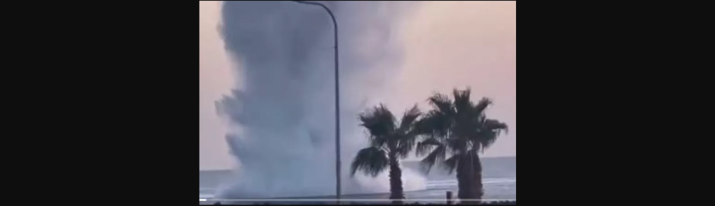 Ισραήλ: Τεράστια ελεγχόμενη έκρηξη πυρομαχικών στη θάλασσα της Χάιφα (βίντεο)